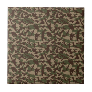 Deep Wood Camouflage Fliese