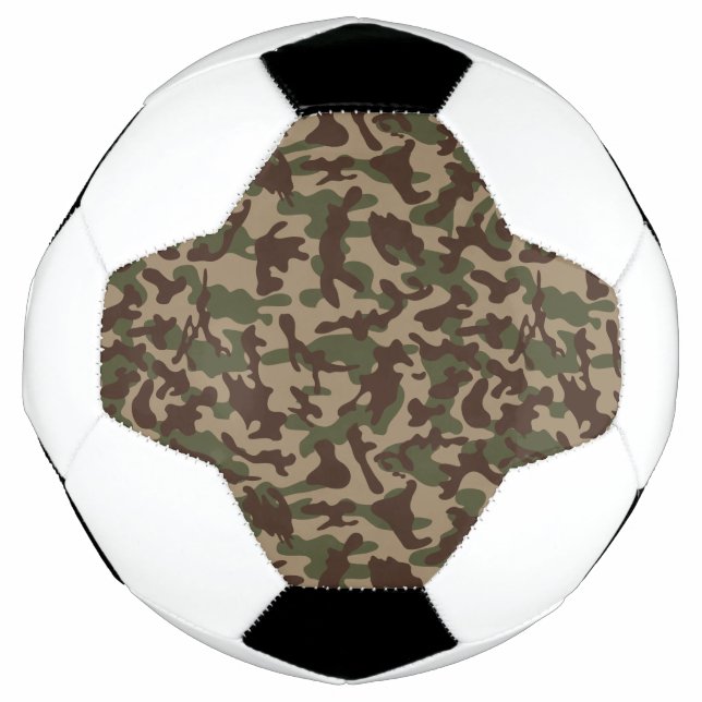 Deep Wood Camouflage Fußball (Vorderseite)