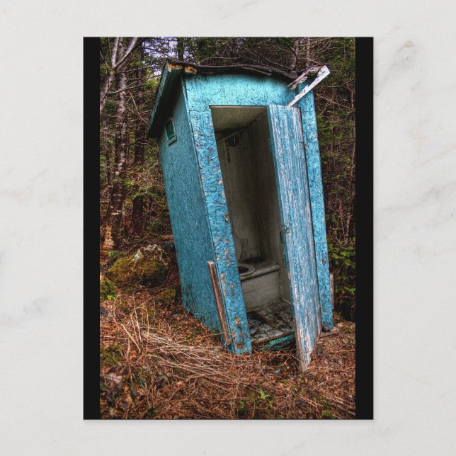 Deep Woods Pitstop Postkarte (Vorderseite)