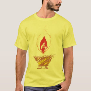 Deepak: Diwali Lampe T-Shirt