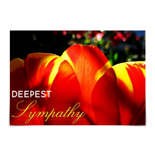 "Deepest Beileid" - Blendenkarte Karte (Von Creator hochgeladen)