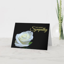 Deepest Beileid Condolence Card Karte