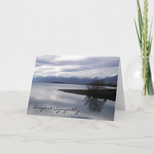 Deepest Sympathy card Karte (Vorderseite)