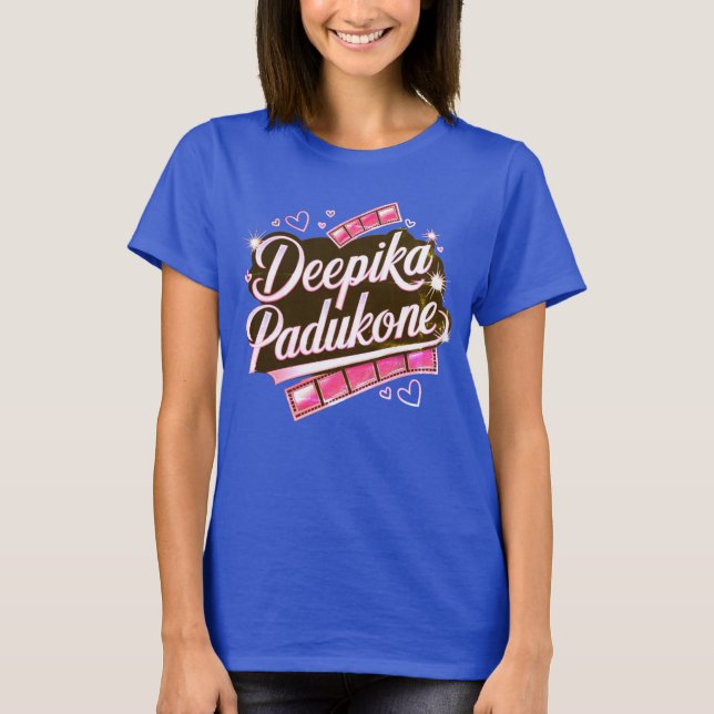 Deepika Padukone Bollywood T - Shirt (Vorderseite)
