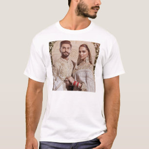 Deepika Padukone Ranveer Singh Hochzeit T-Shirt