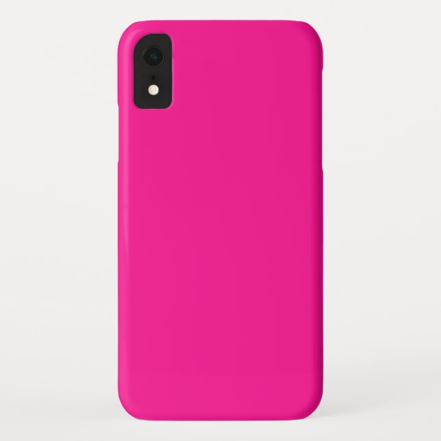 DeepPink Case-Mate iPhone Hülle (Rückseite)