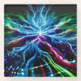 DeepRoots im Cyberspace Glasuntersetzer