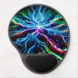 Deeproots im virtuellen Raum Gel Mousepad