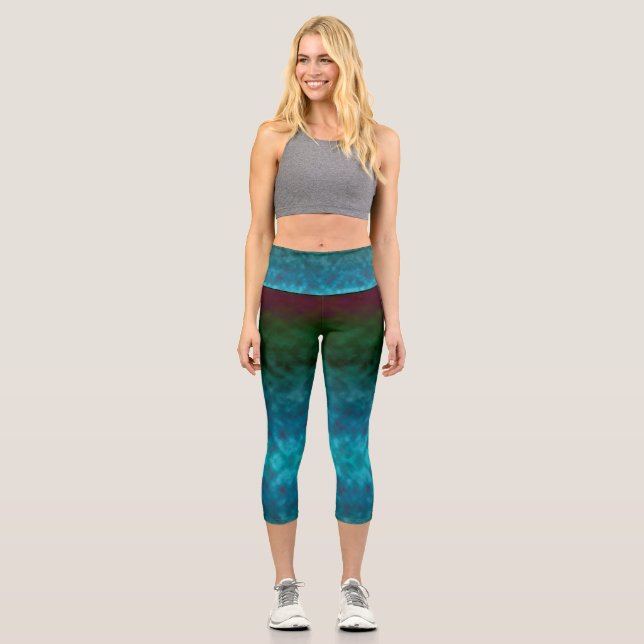 Deepwater Canopy Capri Leggings (Vorderseite)