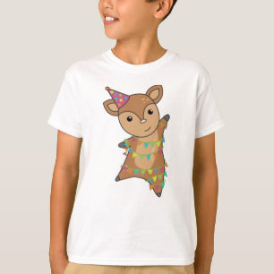 Deer Birthday wünscht Niedlich Happy Rehkitz T-Shirt