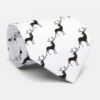 Deer Buck Hunter Krawatte