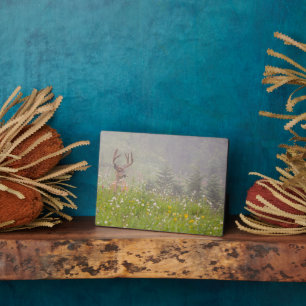 Deer Buck Nationalpark Rainier Fotoplatte