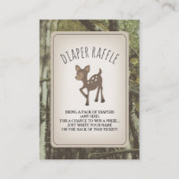 Deer Camouflage Babydusche Windelwanne