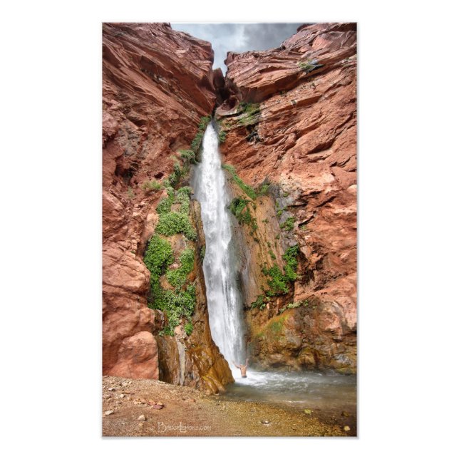 Deer Creek Falls - Grand Canyon - Wasserfall Fotodruck (Vorne)