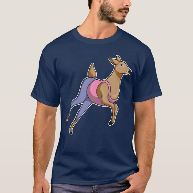 Deer Fitness Sports friend T-Shirt (Vorderseite)