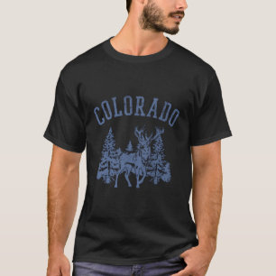 Deer Gray Colorado T-Shirt