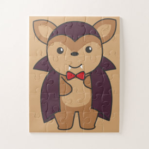 Deer Halloween Niedlich Devil Vampire Kostume Jigs Puzzle