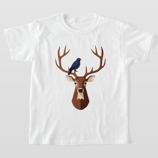 Deer head T-Shirt (Ablage )