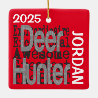 Deer Hunter Extraordinaire CUSTOM Keramikornament