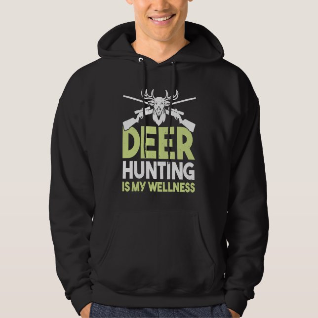 Deer Hunter Hunting Season Huntsman  1 Hoodie (Vorderseite)