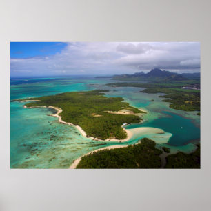 Deer Island, Mauritius Poster