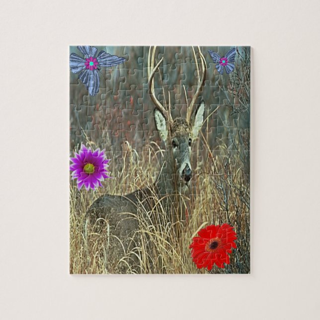 Deer Jigsaw Puzzle (Vertikal)