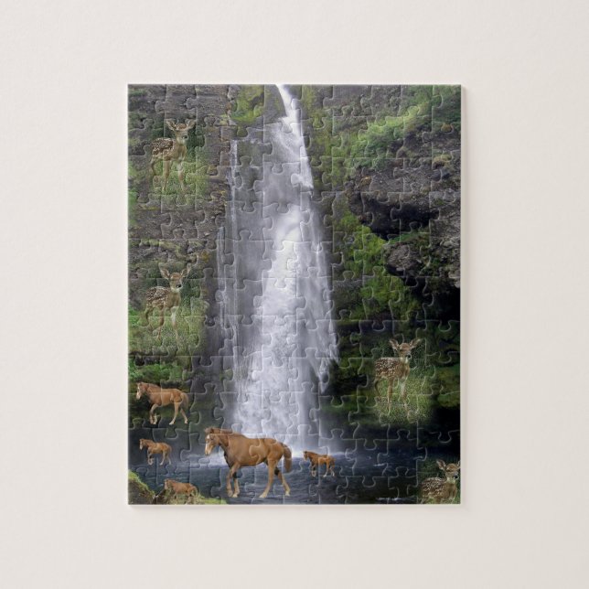 Deer Jigsaw Puzzle (Vertikal)