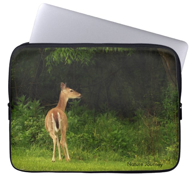 Deer Laptop Sleeve (Vorderseite)