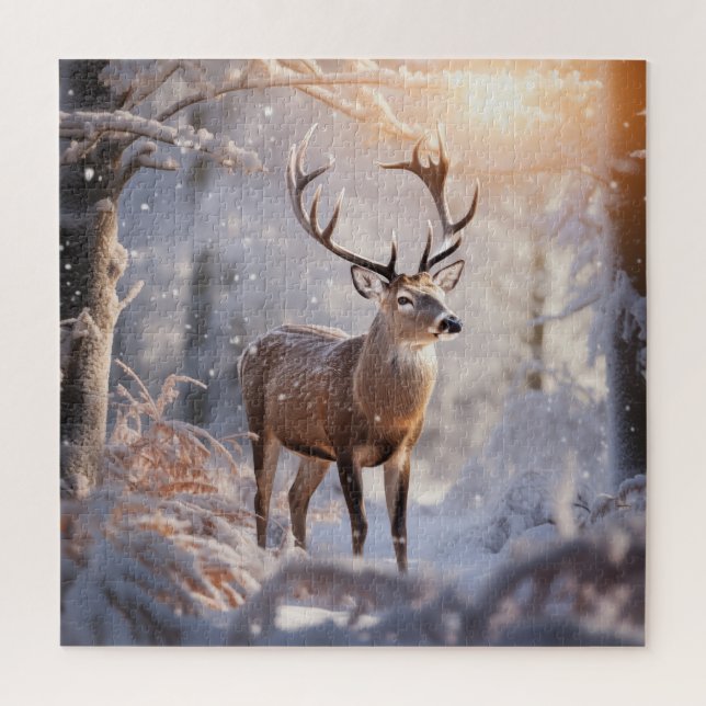 Deer Puzzle (Vertikal)