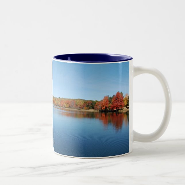 Deer See Zweifarbige Tasse (Rechts)