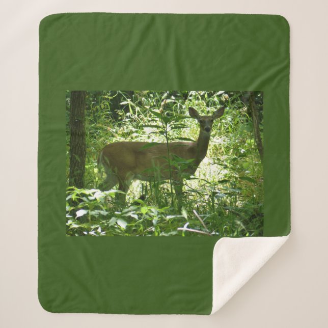 Deer Sherpa Blanket Sherpadecke (Vorderseite)
