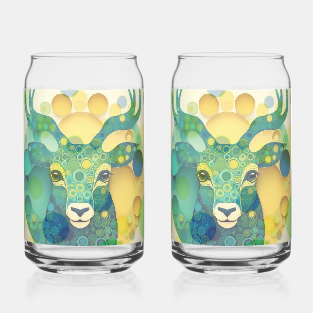 Deer Soda Glass Dosenglas (Vorderseite)