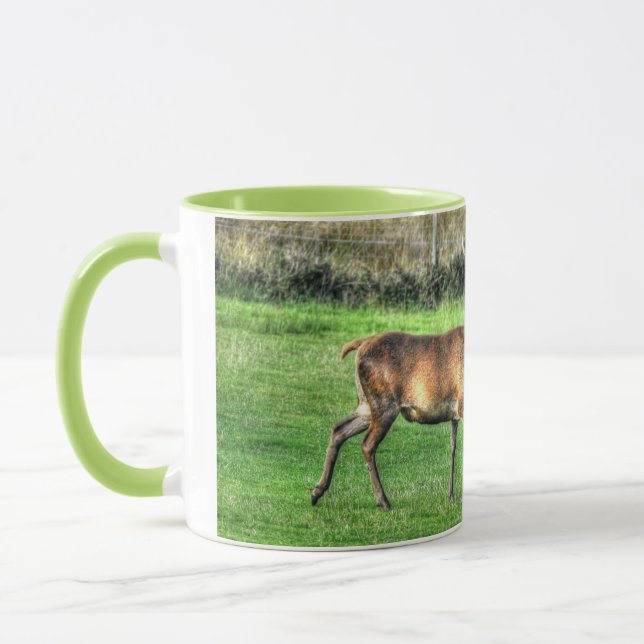 Deer Stag Burley, Hampshire, England Tasse (Links)
