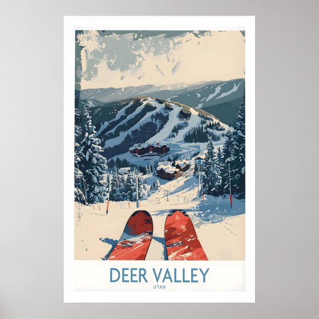 Deer Valley Wandkunst 1 Poster (Vorne)