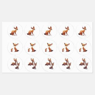 Deer Vinyl Sticker