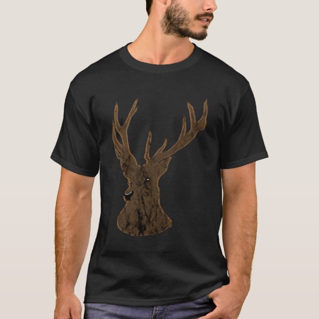 Deer Wild Keeper Deer Hunter Wild Animal Hunting D T-Shirt (Vorderseite)