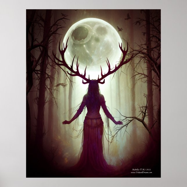 Deer Woman Poster (Vorne)