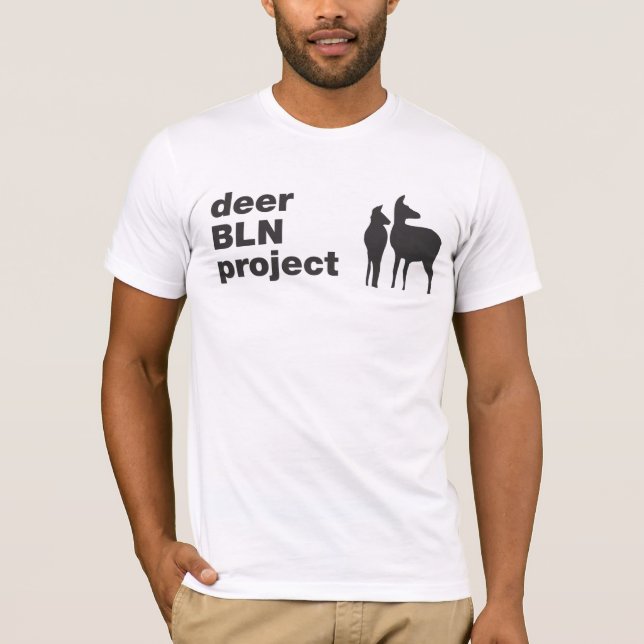 deerBLNproject T-SHIRT (Vorderseite)