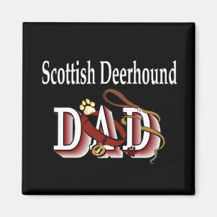 deerhound dad Magnet