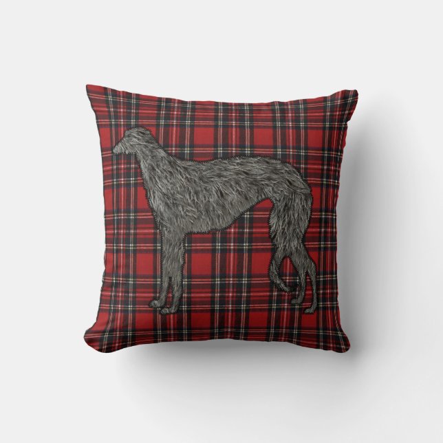 Deerhound-Kissen Kissen (Vorderseite)
