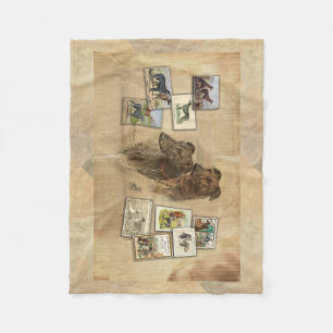 Deerhound Vintage Fleecedecke
