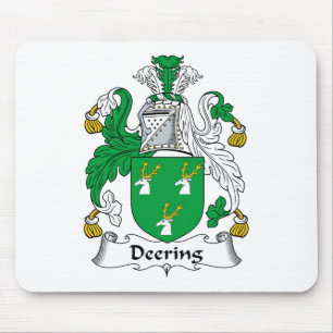 Deering Familienwappen Mousepad