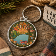 Deerwood Lake Floral Kayak Colorful