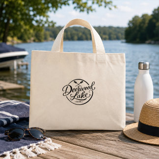 Deerwood Lake Ruder Klassisches Seeben Mini Stoffbeutel