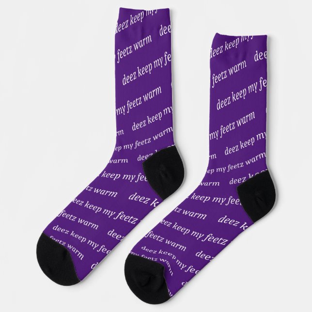 Deez Feetz Socks Socken (Linkes Detail)