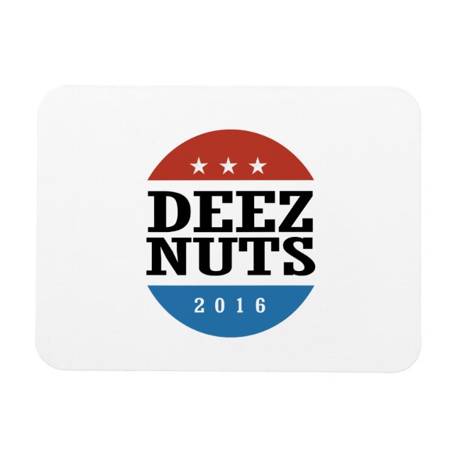 Deez Nuts 2016 Magnet (Horizontal)