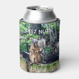 Deez Nuts Funny Squirrel Foto Adult Humor Dosenkühler