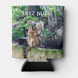Deez Nuts Funny Squirrel Foto Adult Humor Dosenkühler