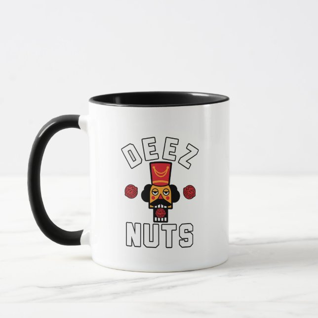 Deez Nuts Nutcracker Tasse (Links)