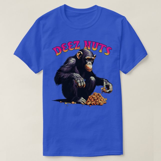 Deez Nuts Schimpanse T-Shirt (Design vorne)